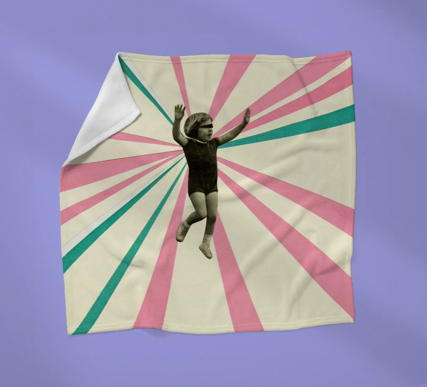 Gioco coperta in pile da Cassia Beck Collage