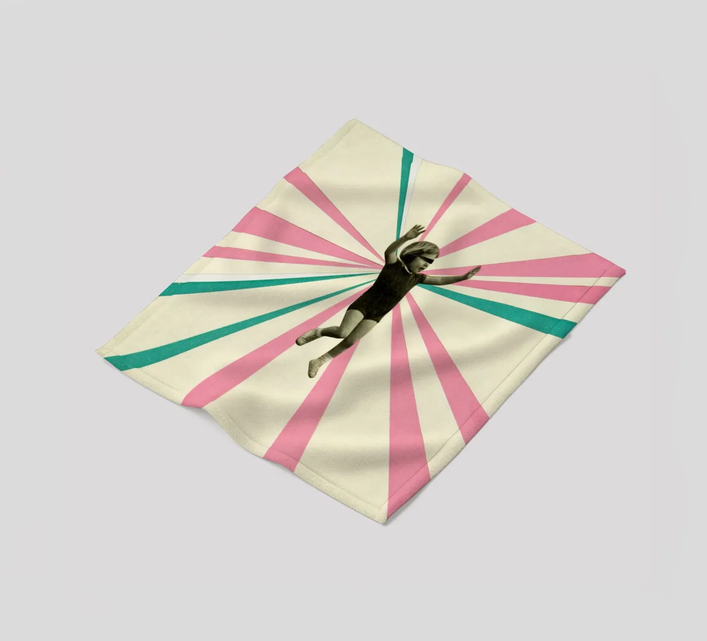 Gioco coperta in pile da Cassia Beck Collage