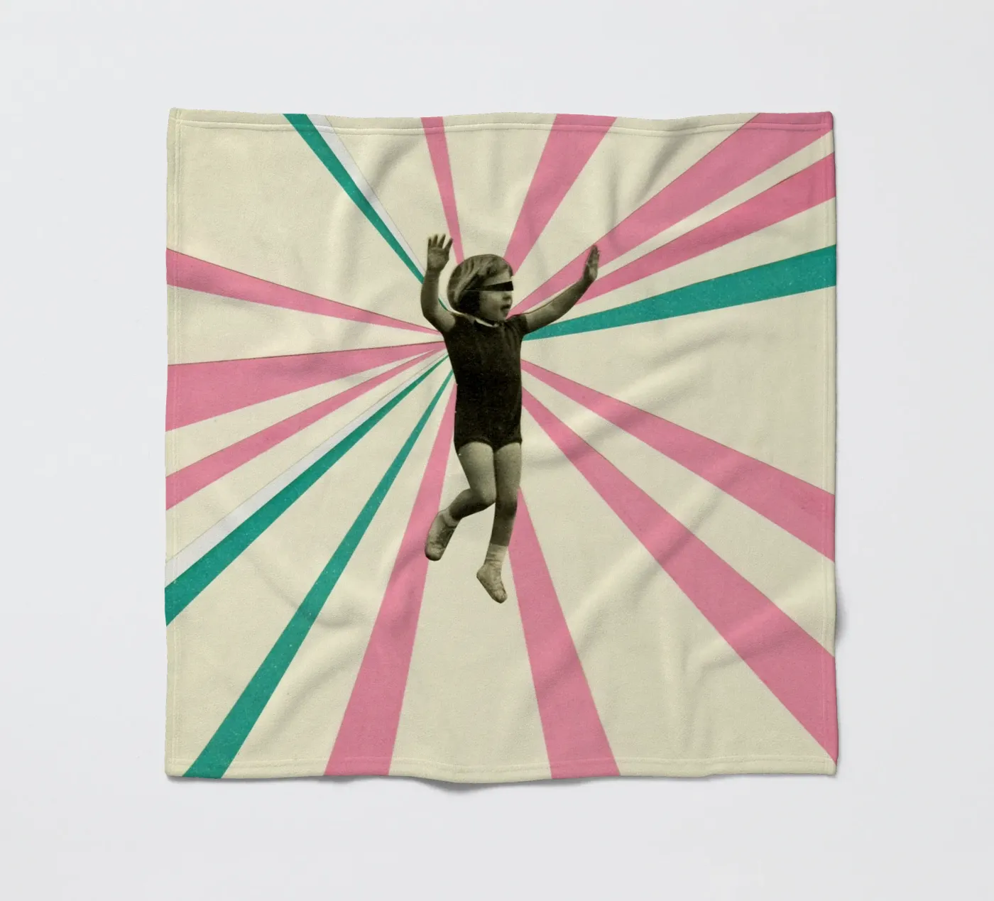 Gioco coperta in pile da Cassia Beck Collage