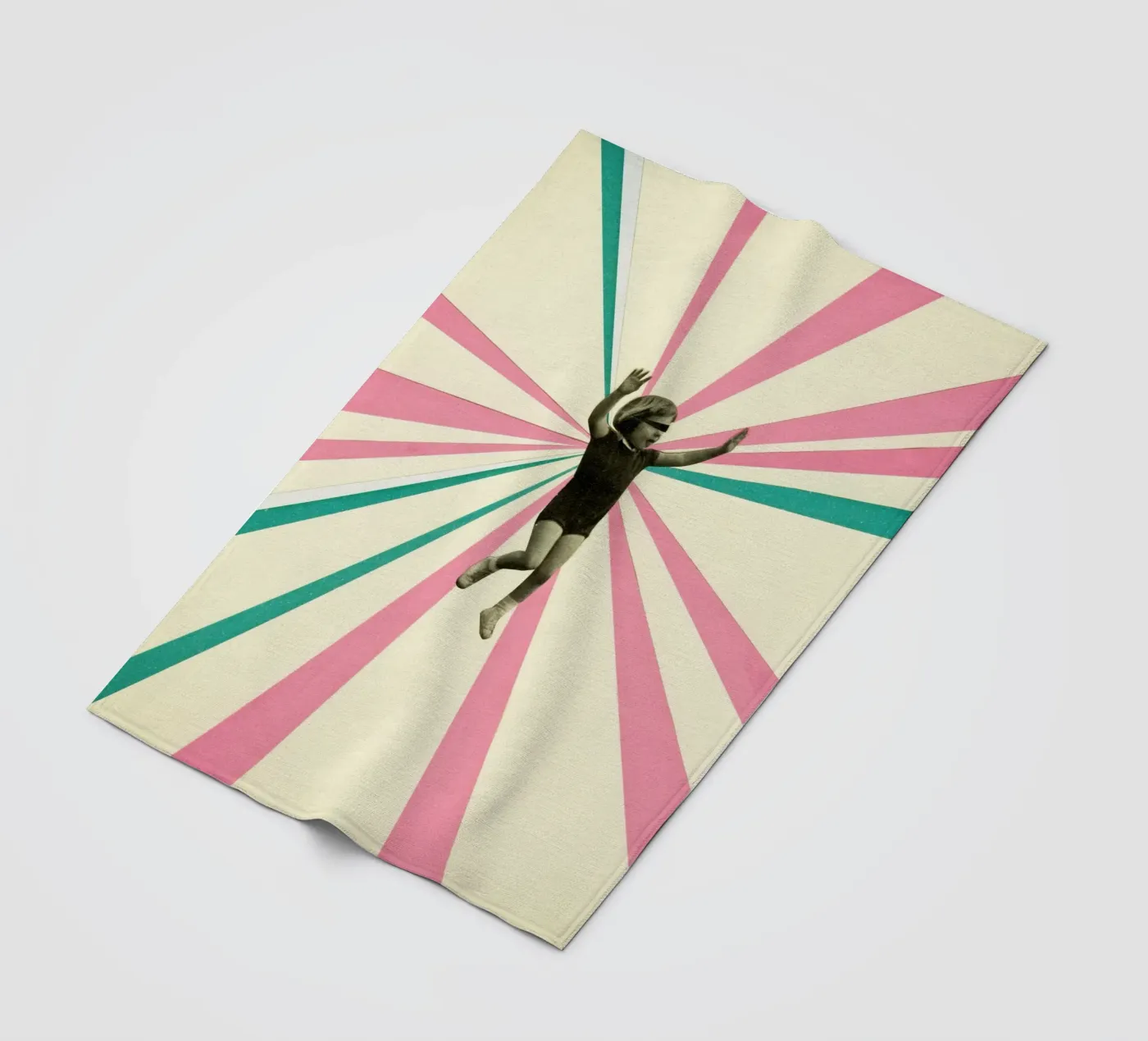 Gioco coperta in pile da Cassia Beck Collage