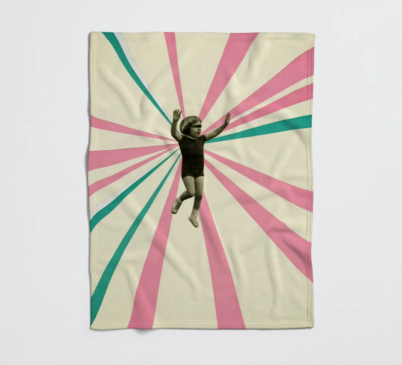 Gioco coperta in pile da Cassia Beck Collage