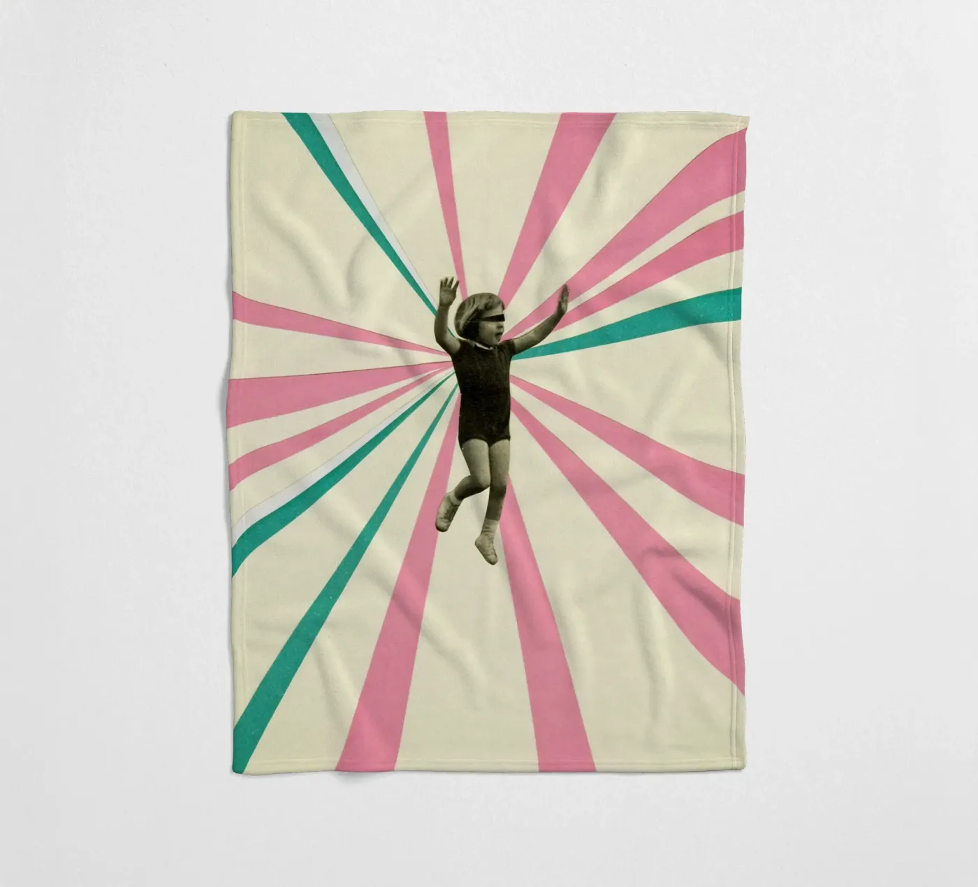 Gioco coperta in pile da Cassia Beck Collage