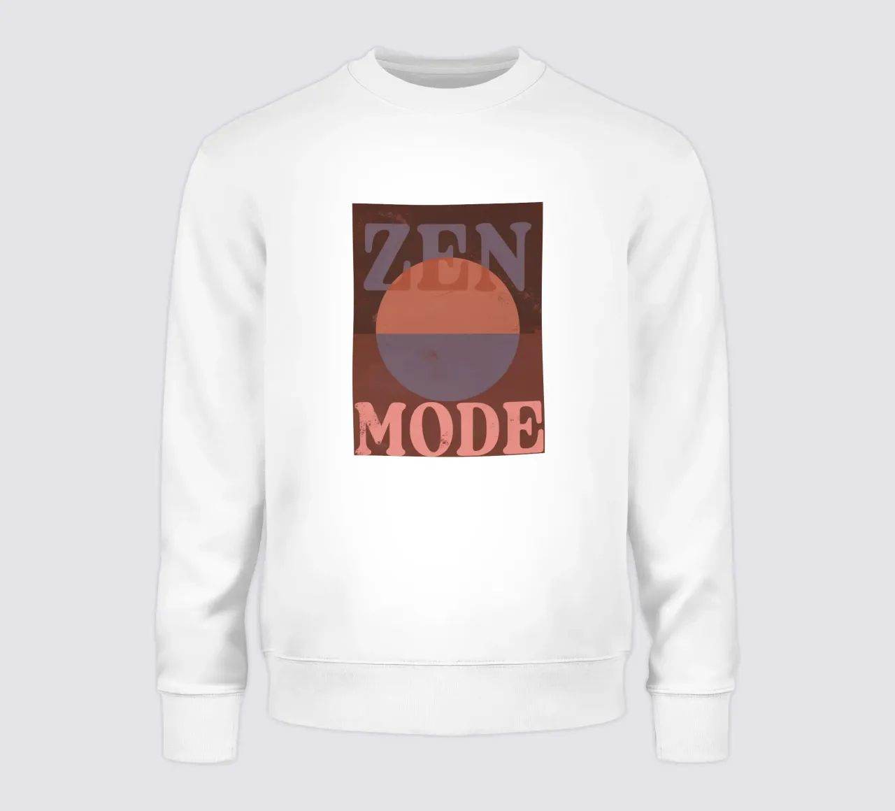 Zen Mode (Circle) felpa da treechild