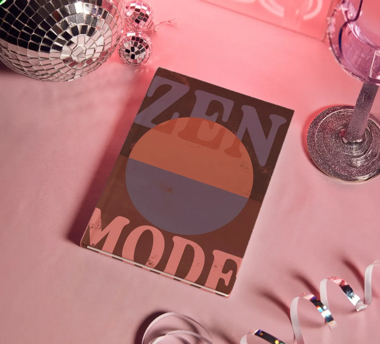 Zen Mode (Circle) notebook by treechild