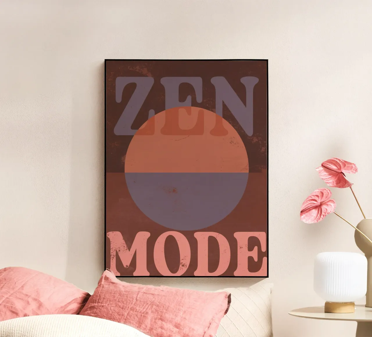 Zen Mode (Circle) plexiglass da treechild