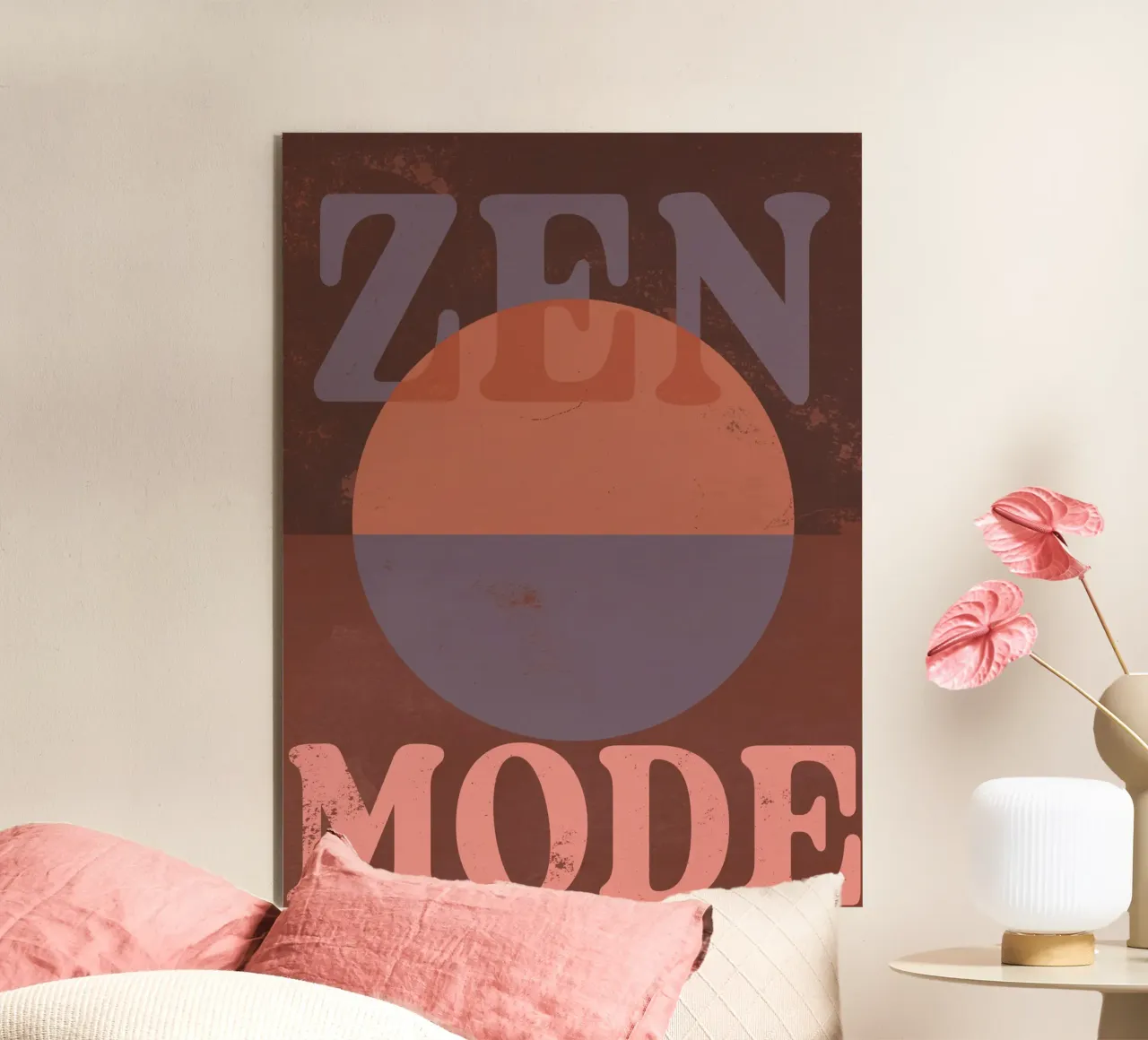 Zen Mode (Circle) alluminio dibond da treechild