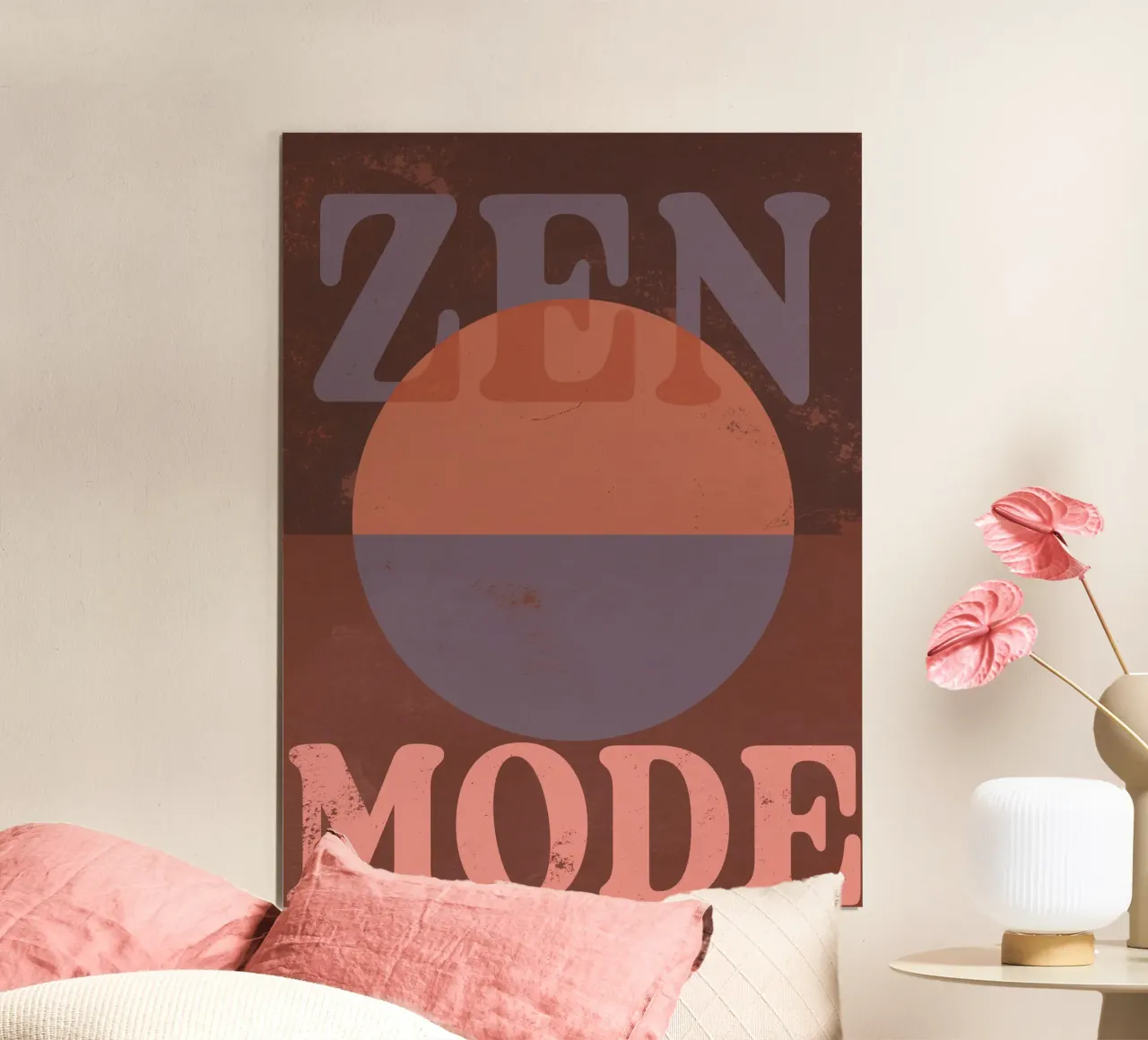 Zen Mode (Circle) poster da treechild