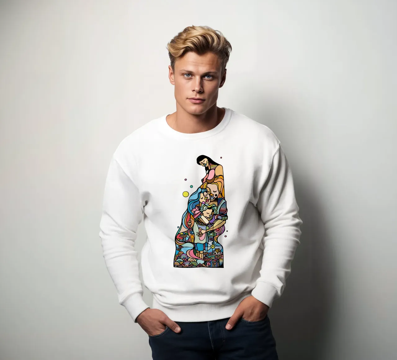 Juntos sudadera de Ninhol