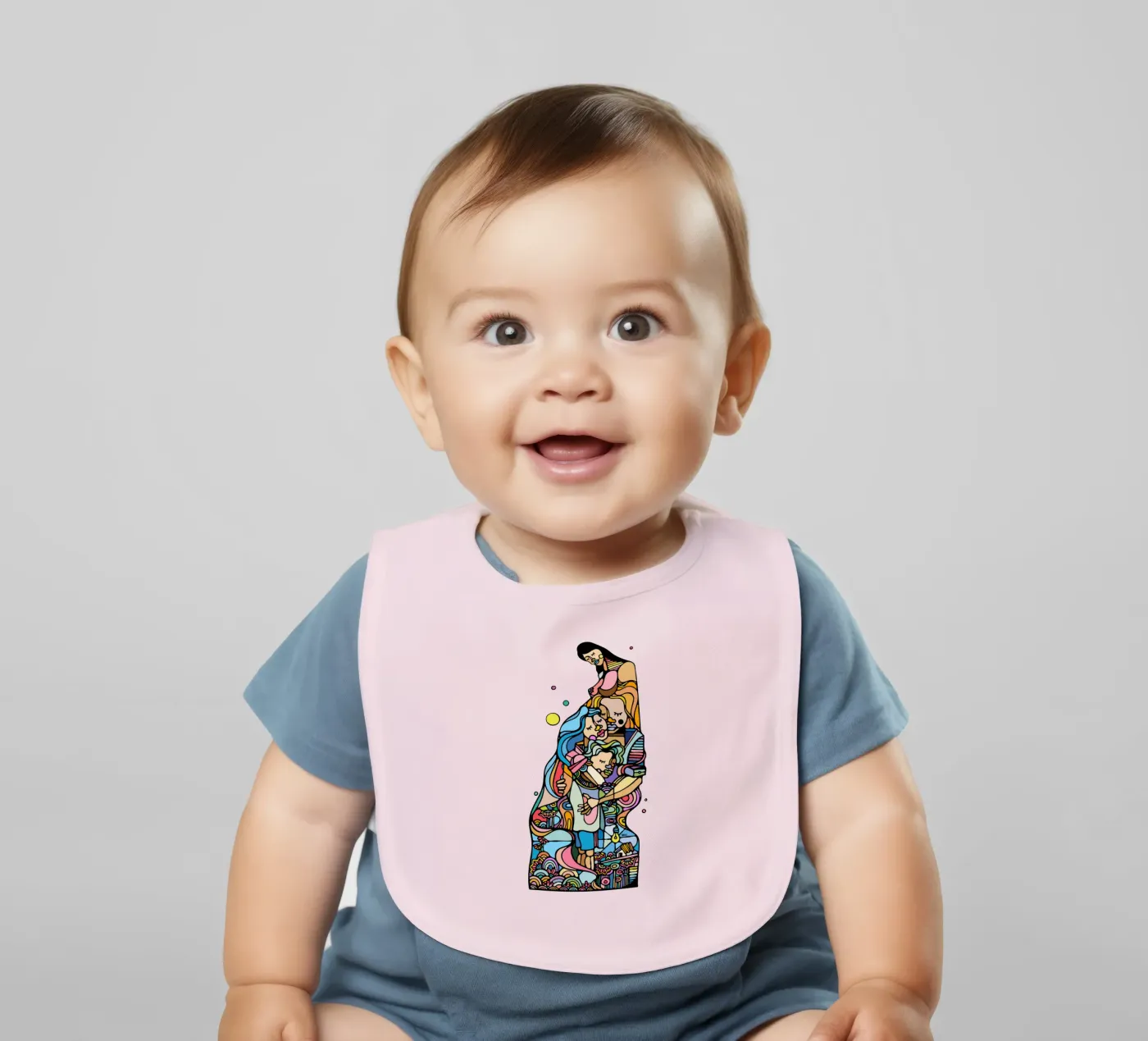 Together Babylätzchen von Ninhol