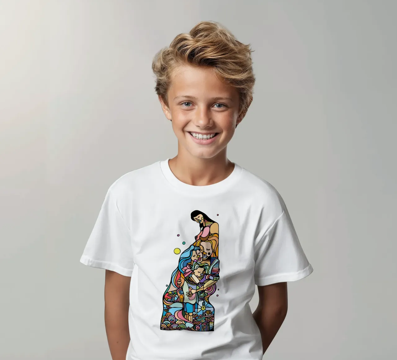 Together kids t-shirt by Ninhol