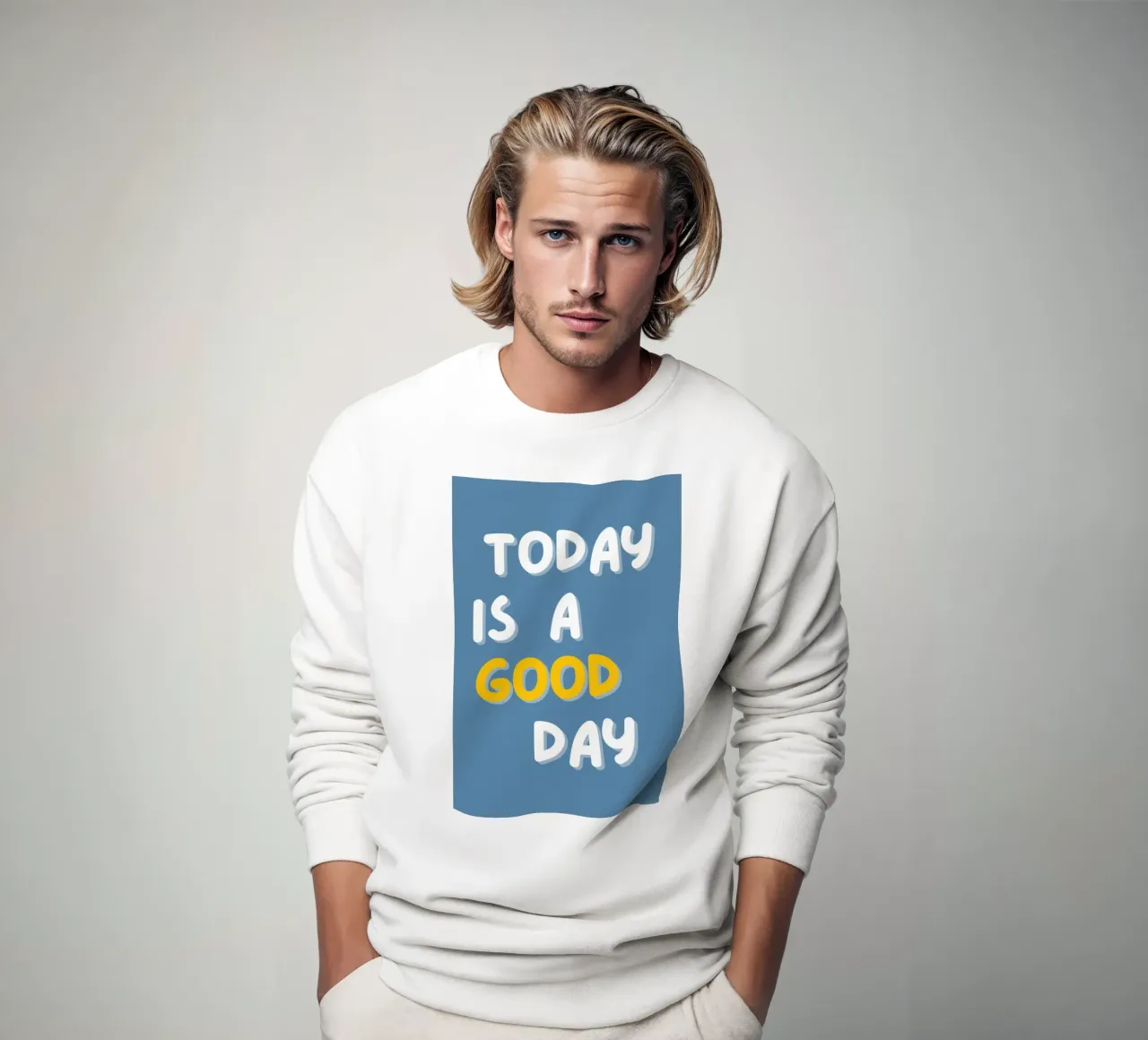 Today is a good day felpa da NORDLICHT DESIGNS