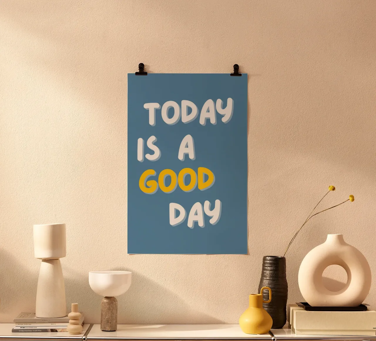 Today is a good day carta hahnemühle da NORDLICHT DESIGNS
