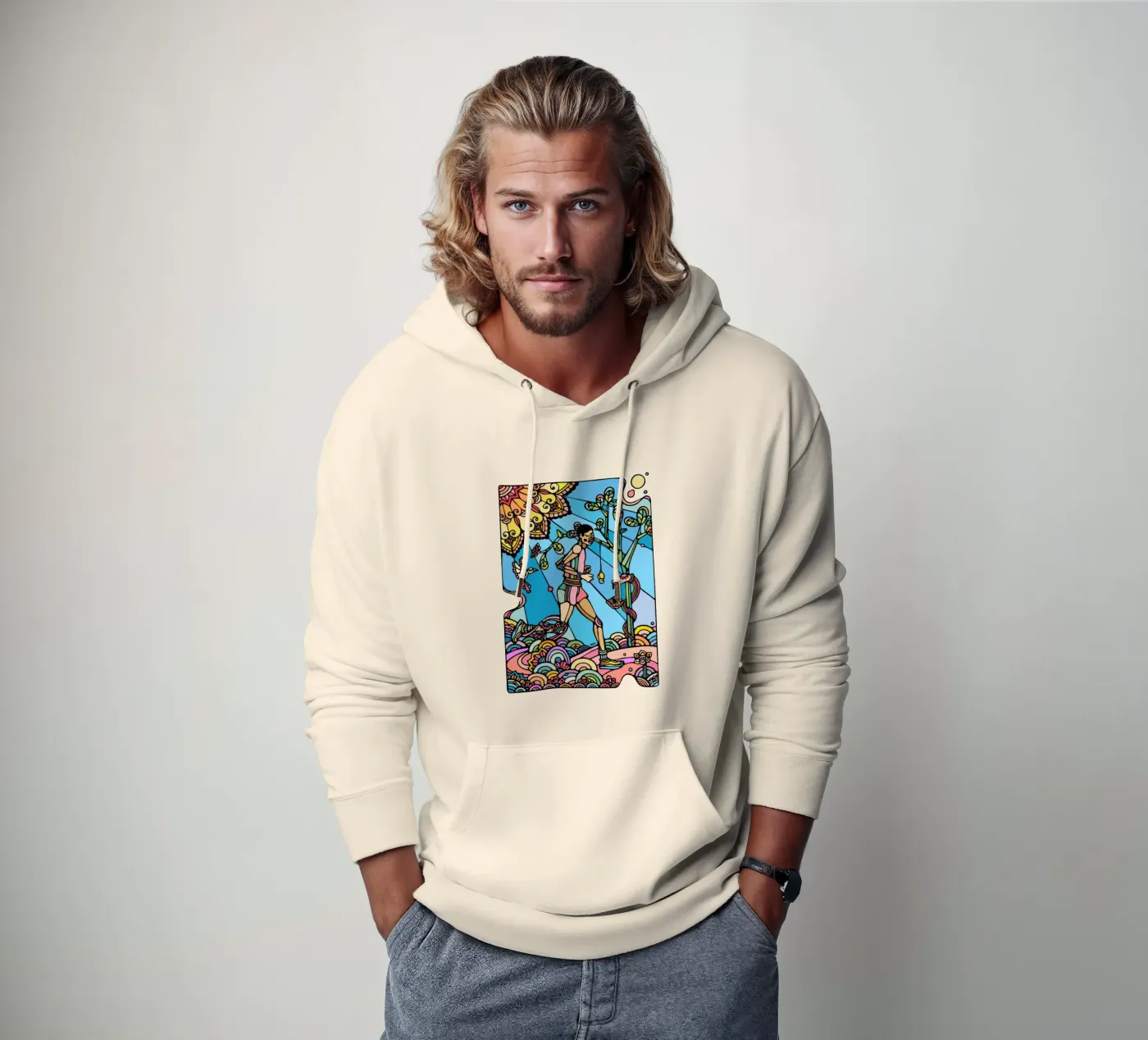 Exécuter sweat à capuche de Ninhol