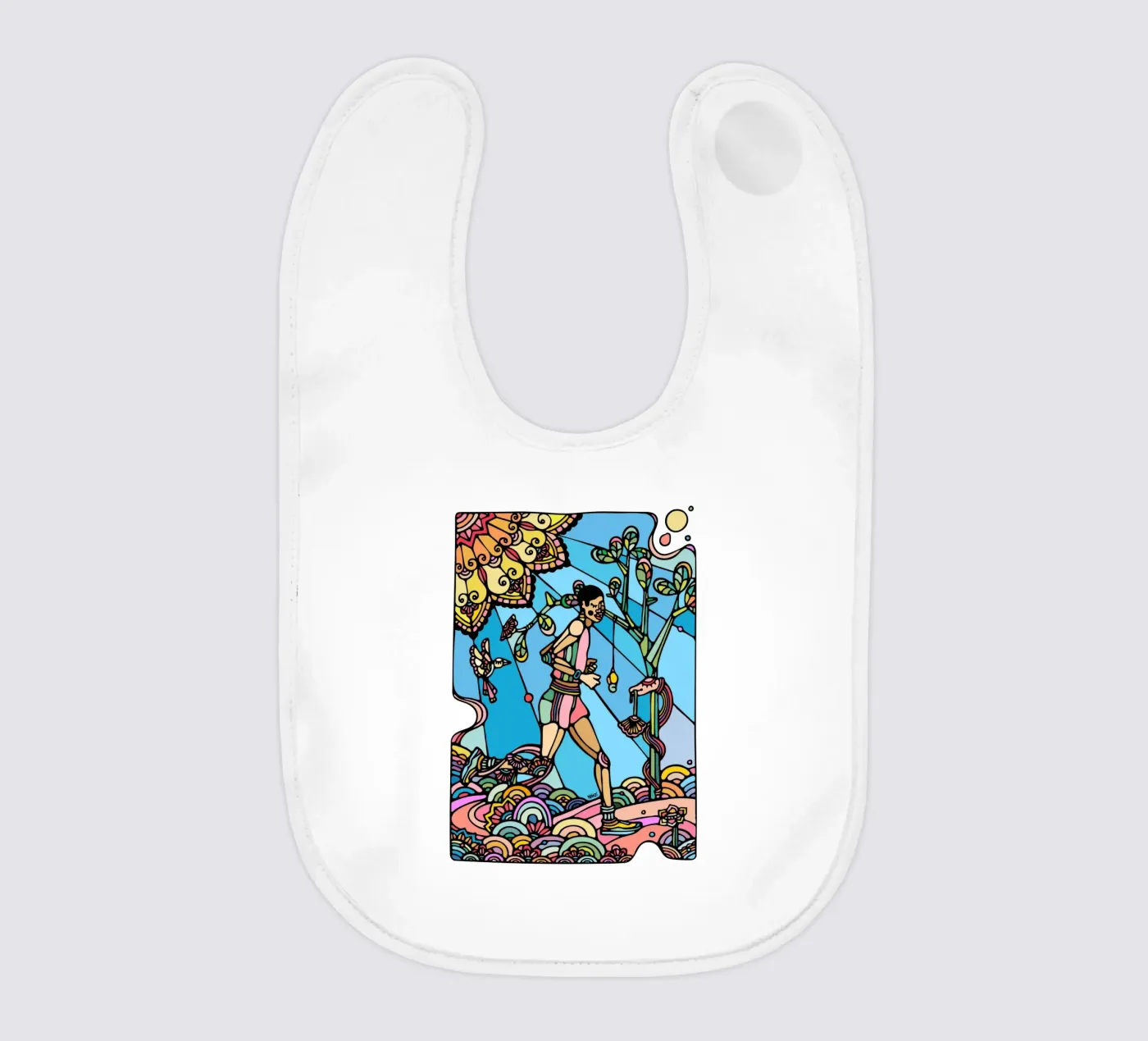 Run baby bib by Ninhol