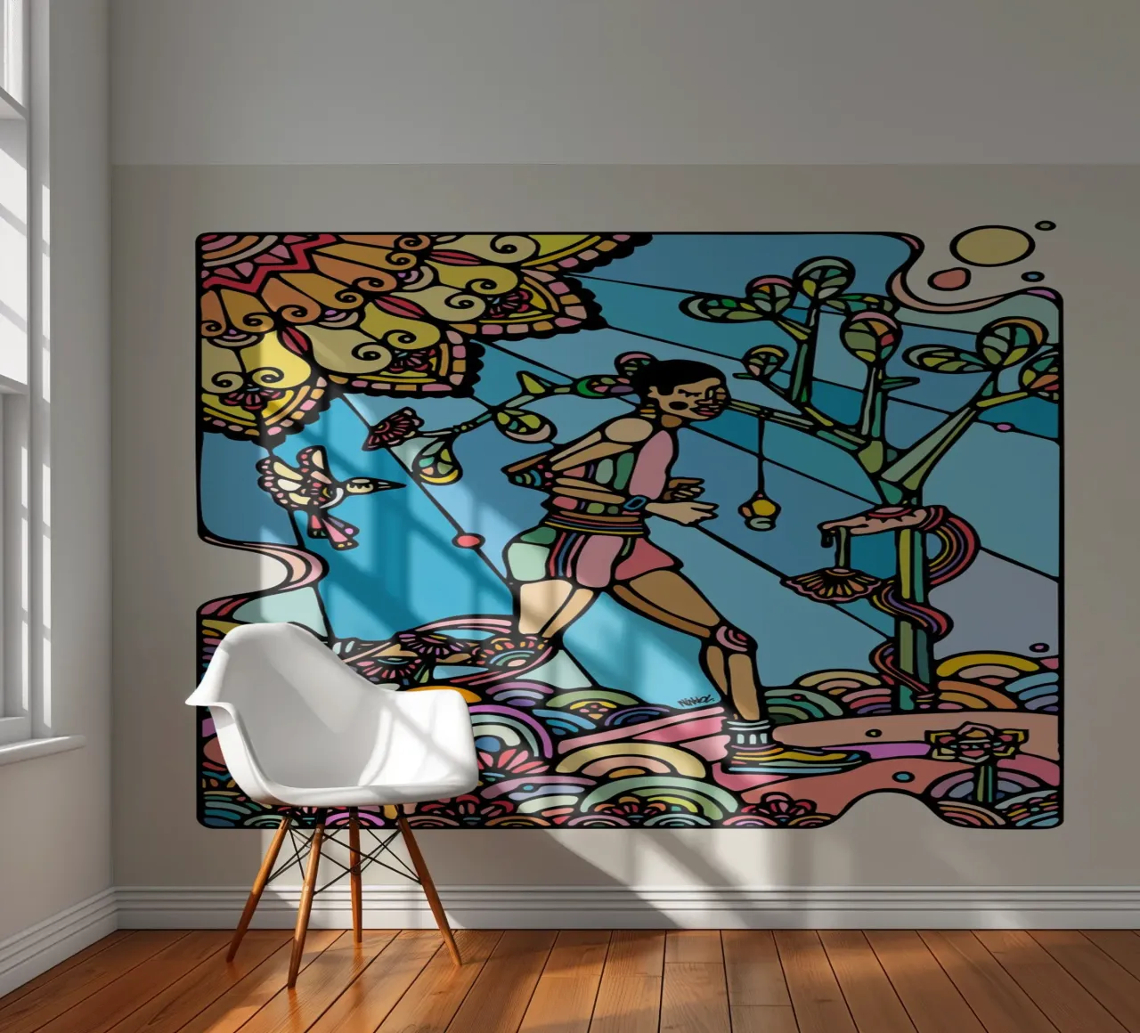 Run fotobehang van Ninhol