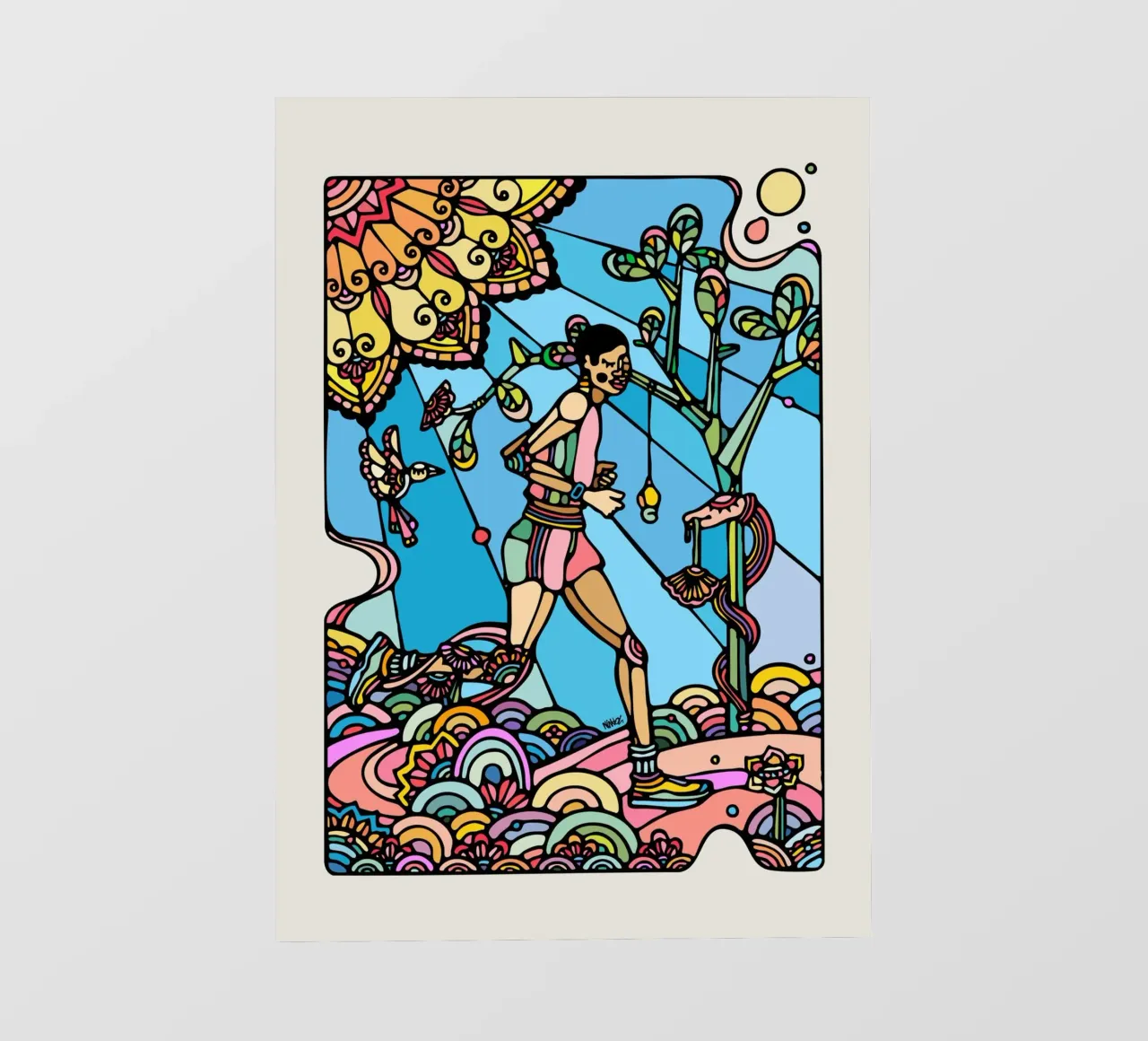 Run photo wallpaper by Ninhol