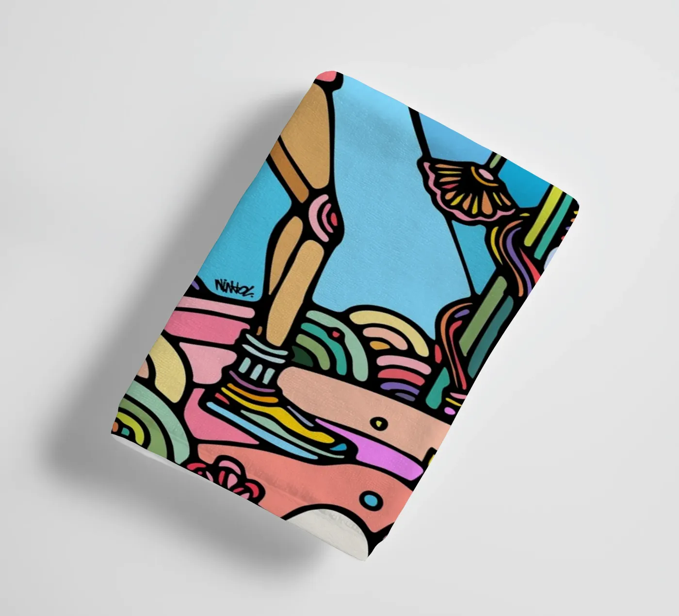 Exécuter serviette de bain de Ninhol