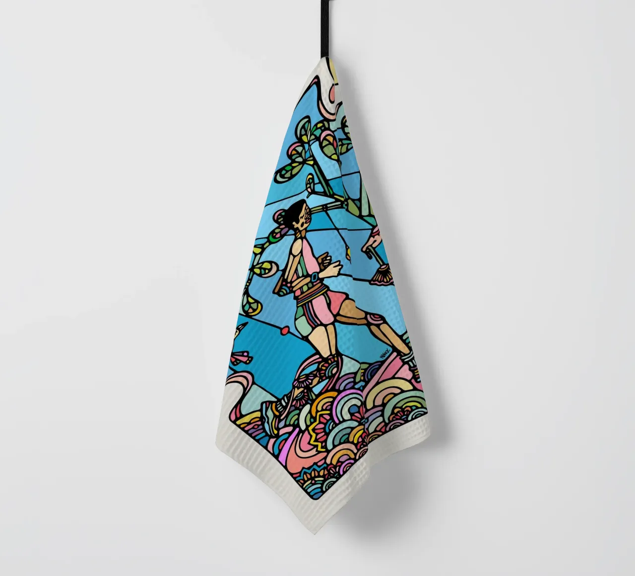 Exécuter torchon de Ninhol