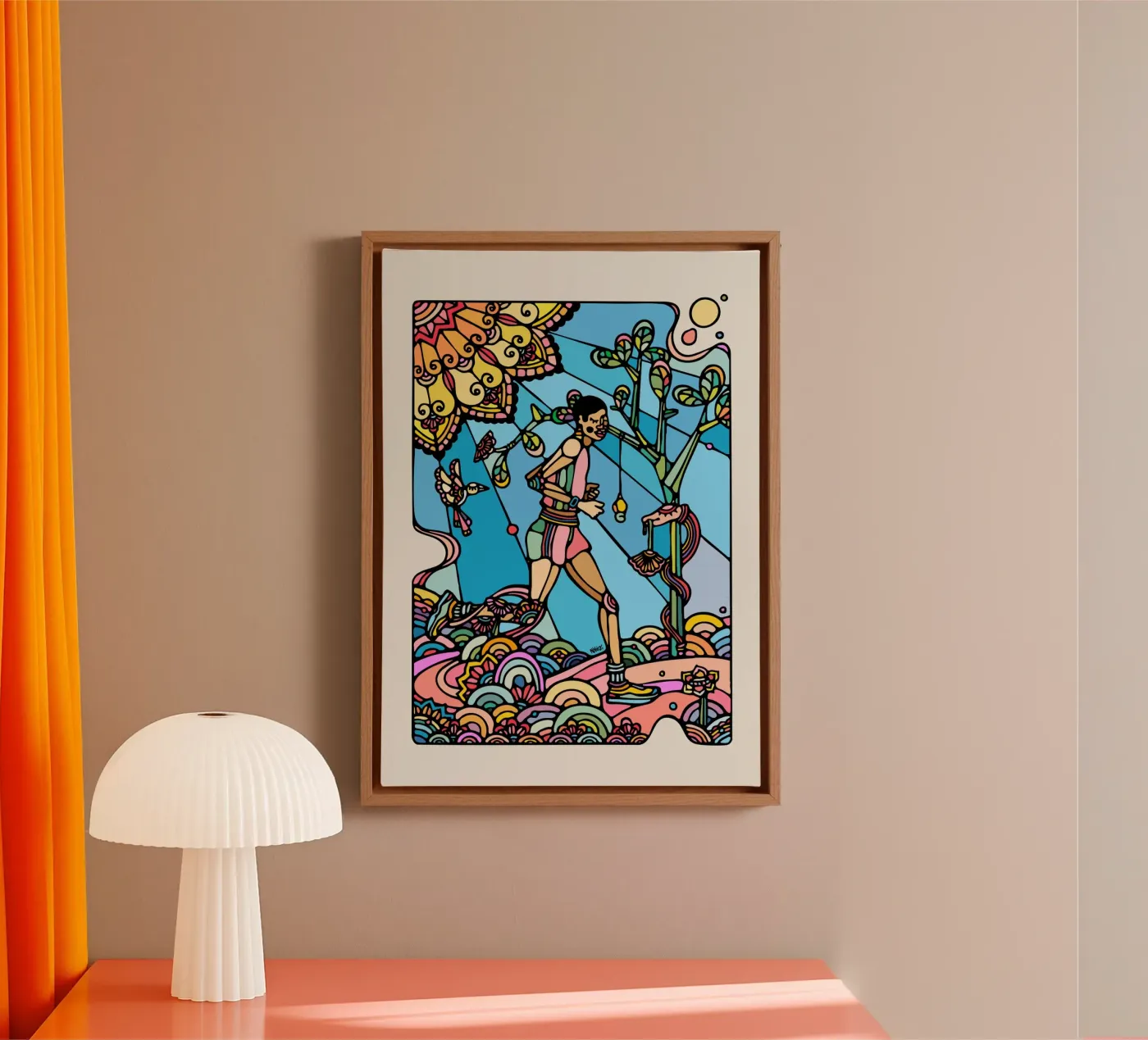 Run canvas van Ninhol