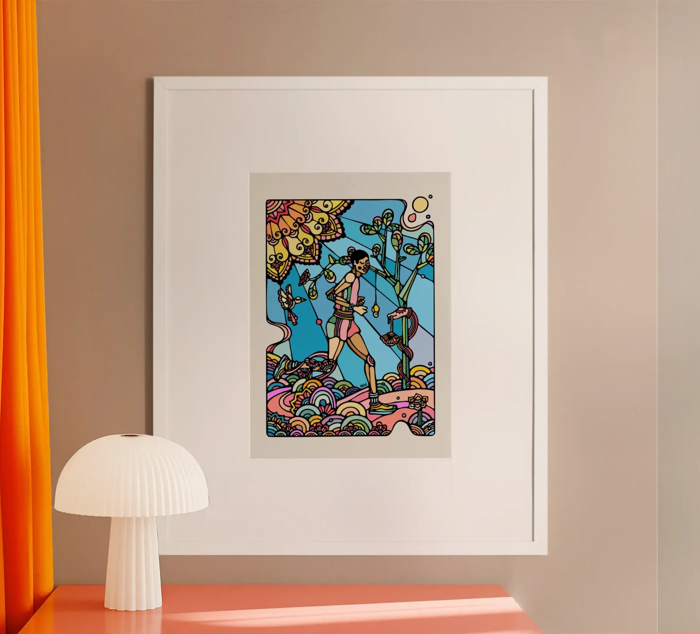 Exécuter poster de Ninhol