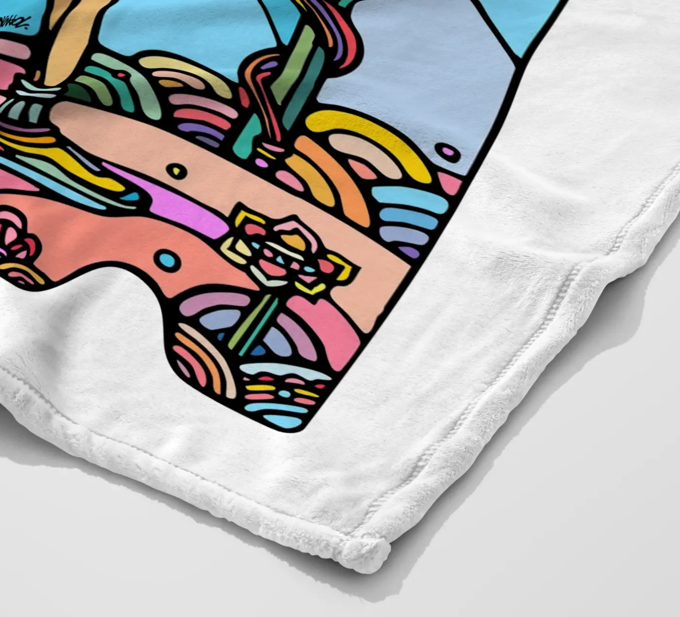 ausführen. Fleecedecke von Ninhol