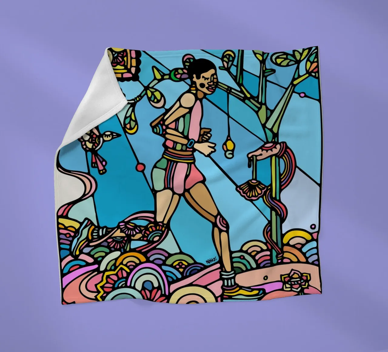 Ren fleecedeken van Ninhol