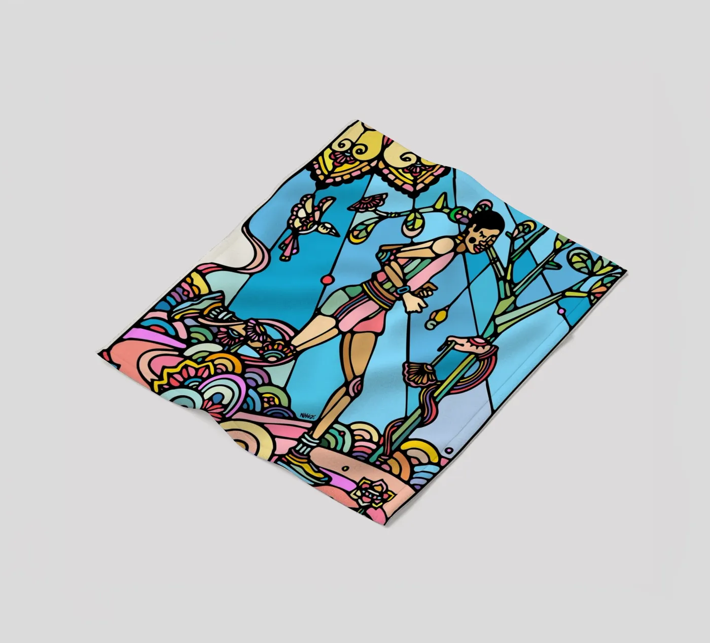 ausführen. Fleecedecke von Ninhol