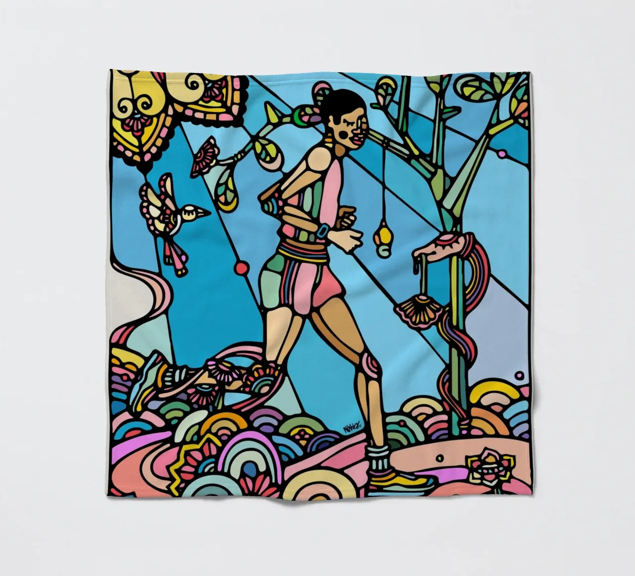 Ren fleecedeken van Ninhol