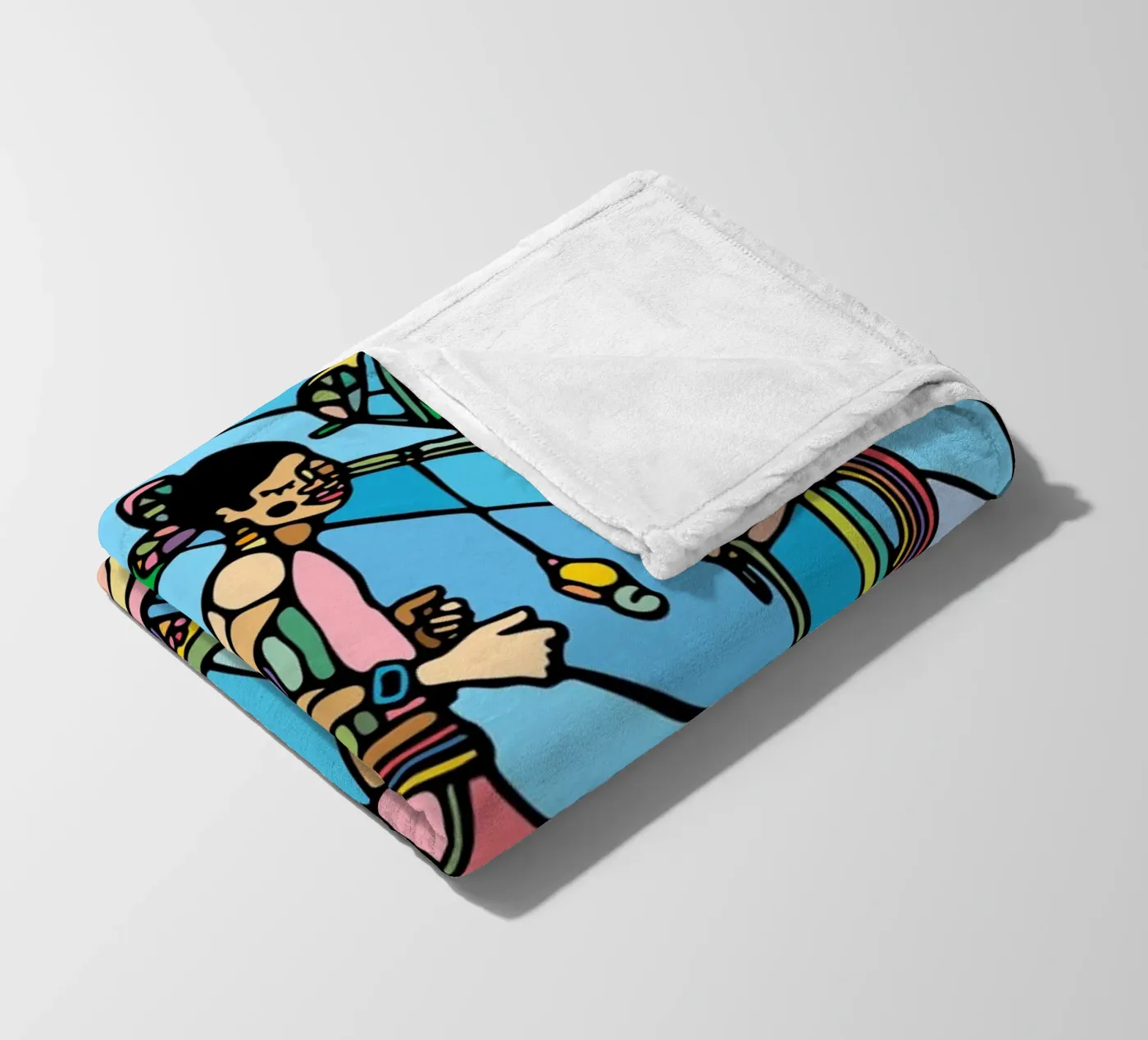 ausführen. Fleecedecke von Ninhol