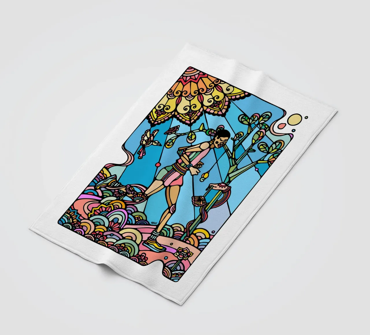 Ren fleecedeken van Ninhol