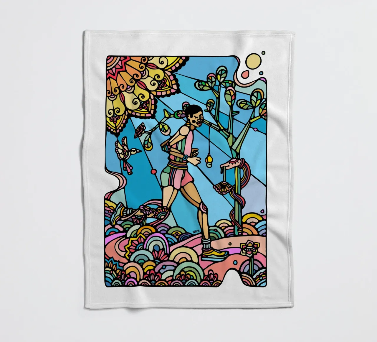 Ren fleecedeken van Ninhol