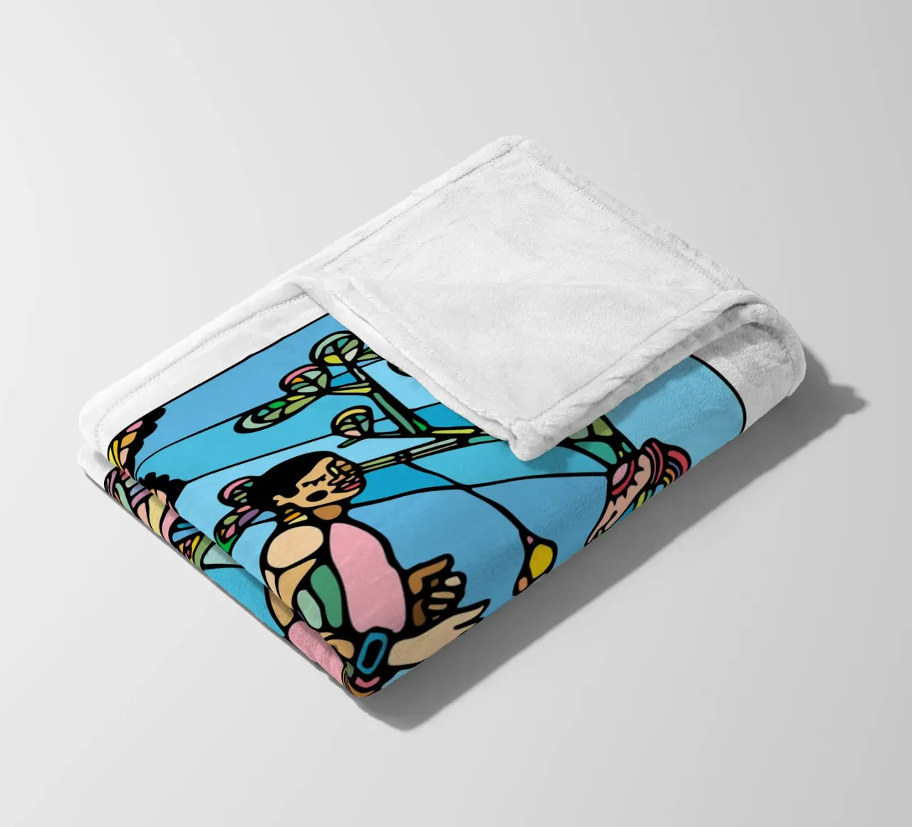 Ren fleecedeken van Ninhol