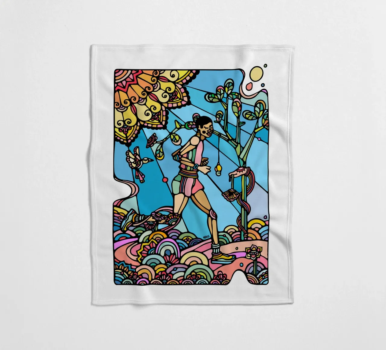 Ren fleecedeken van Ninhol