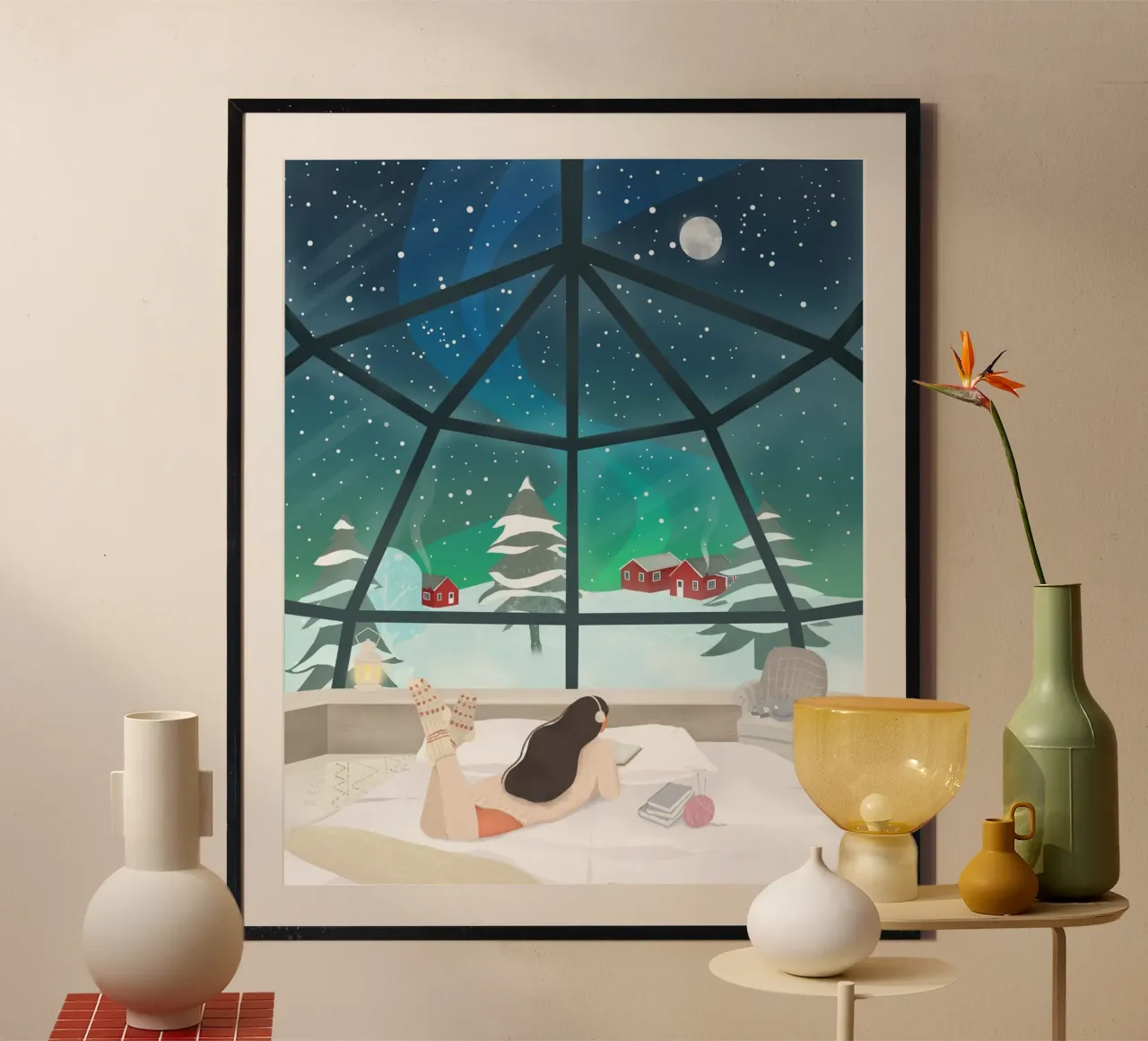 Lapland, Finland poster da PetrArts