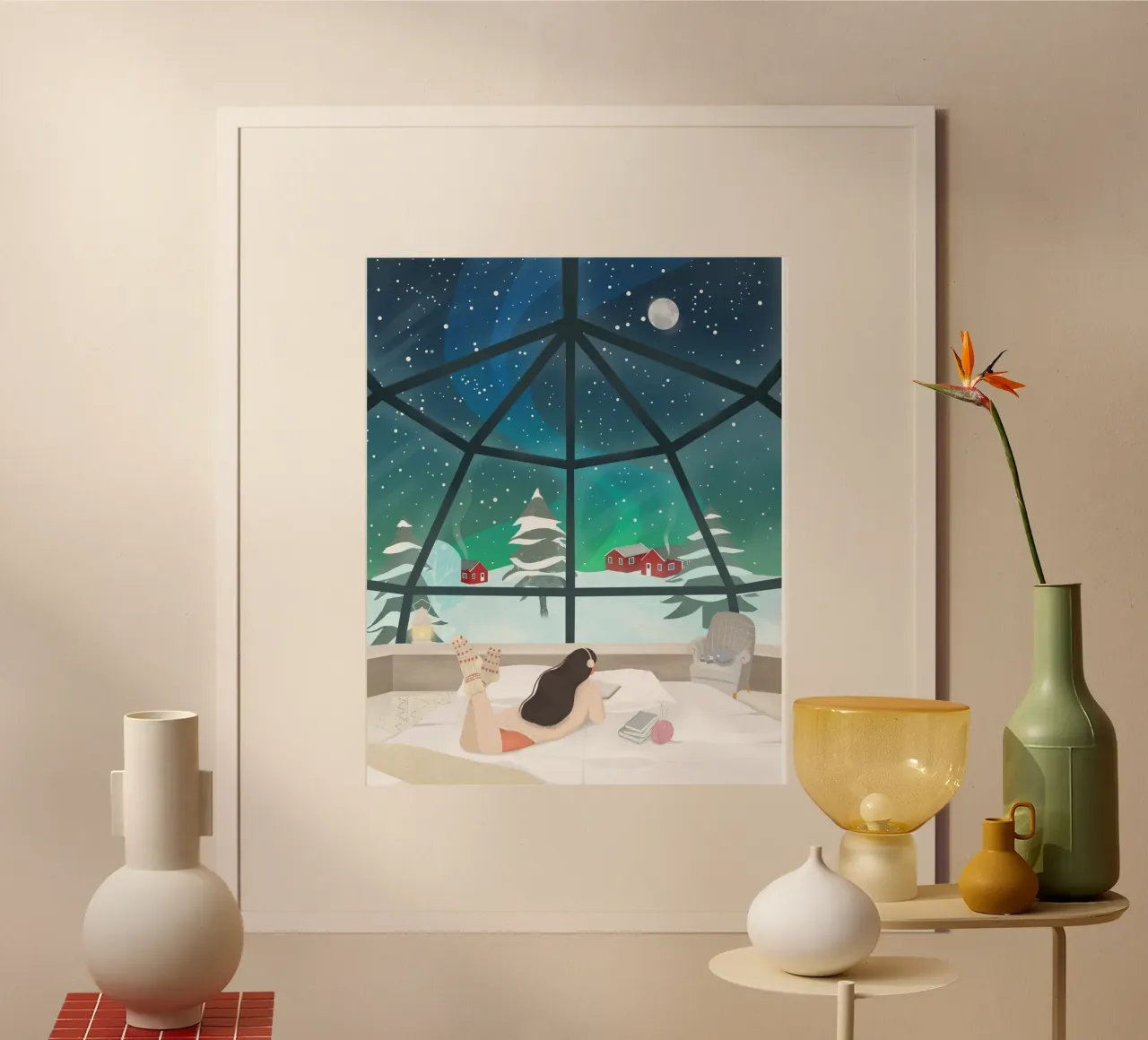 Lapland, Finland poster da PetrArts