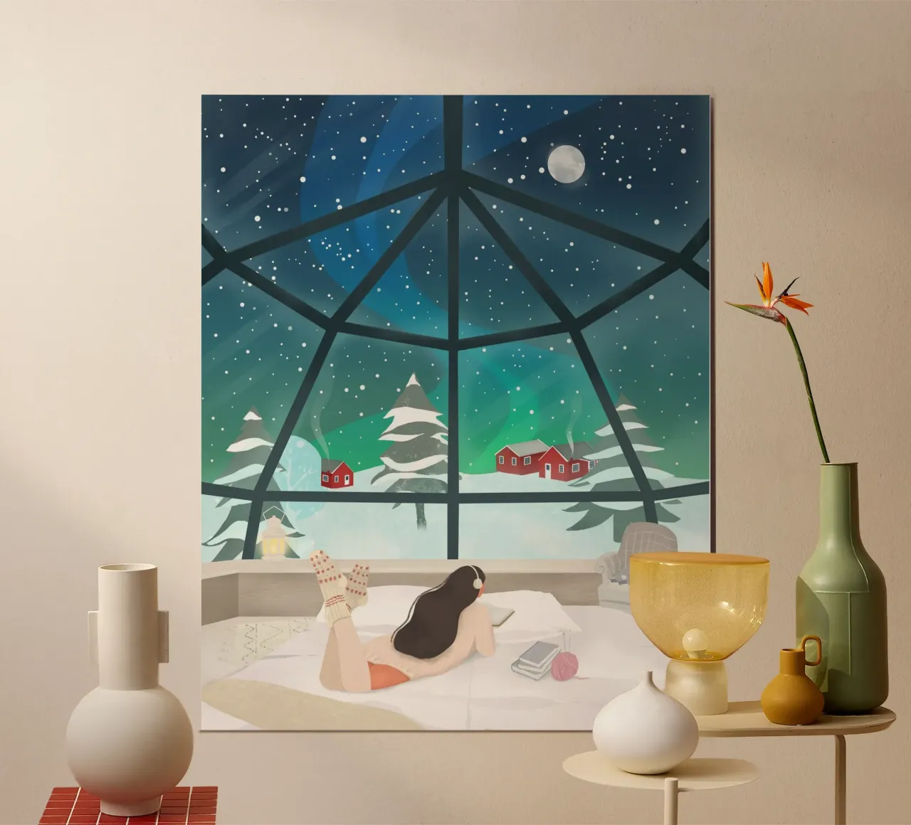 Lapland, Finland poster da PetrArts