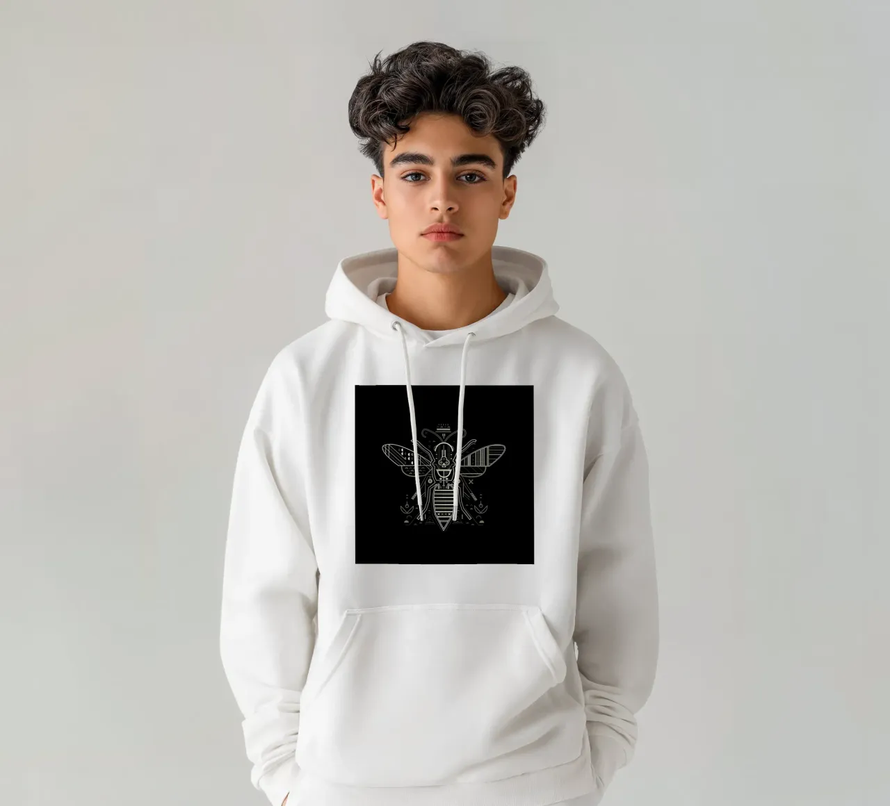 Zenith Wasp felpa con cappuccio da Petros Afshar