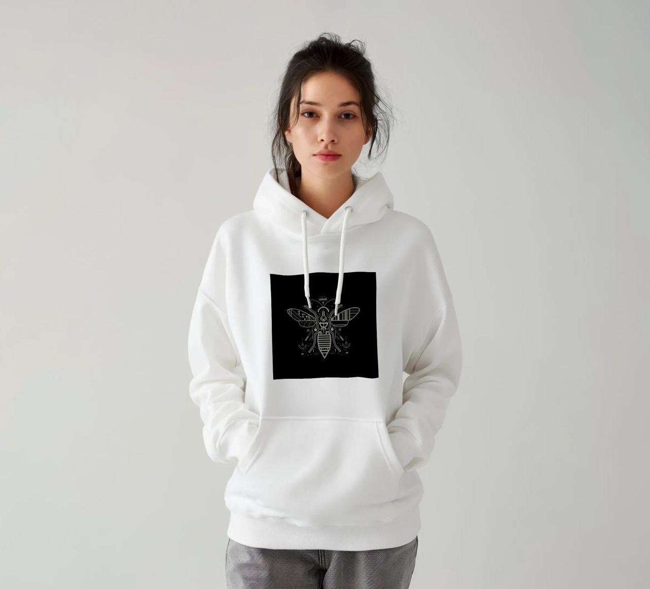 Zenith Wasp felpa con cappuccio da Petros Afshar