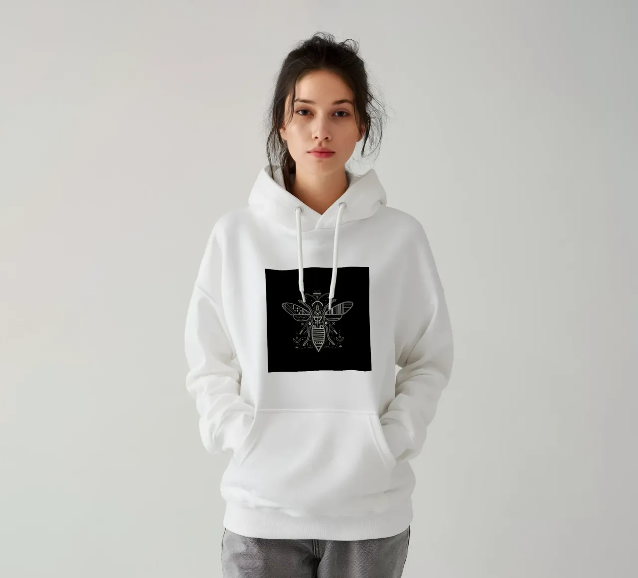 Zenith Wasp felpa con cappuccio da Petros Afshar