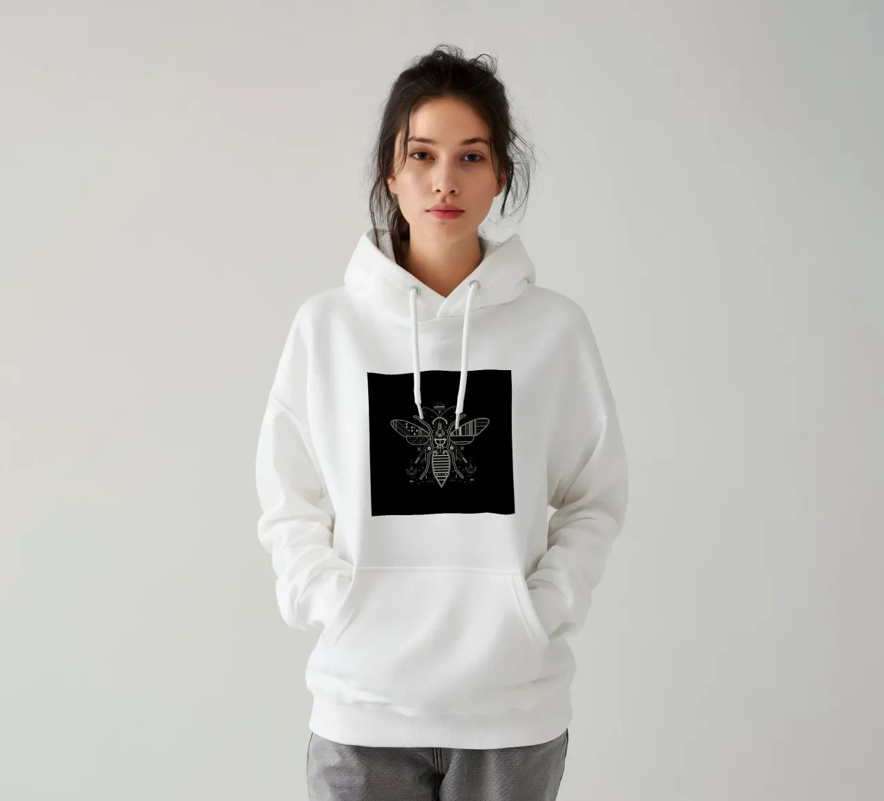 Zenith Wasp hoodie by Petros Afshar