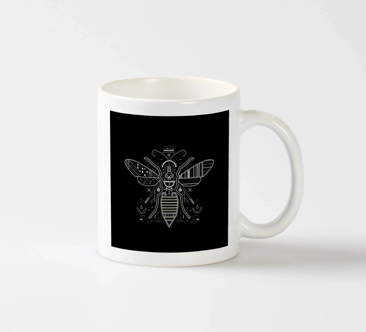 Zenith Wasp tazza in ceramica da Petros Afshar