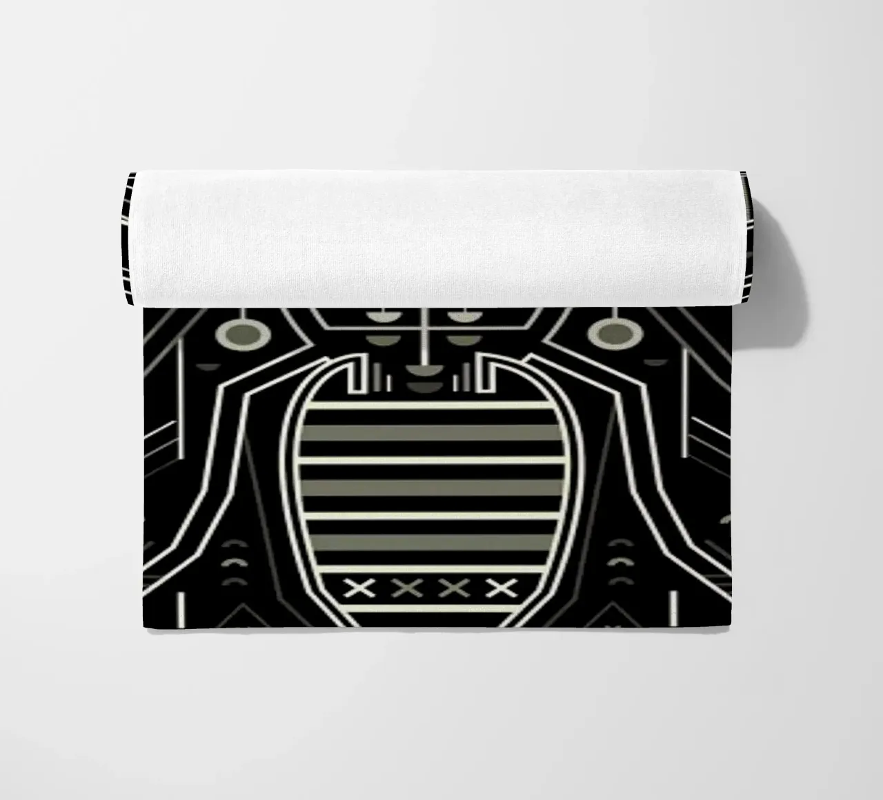 Zenith Wasp beach towel by Petros Afshar