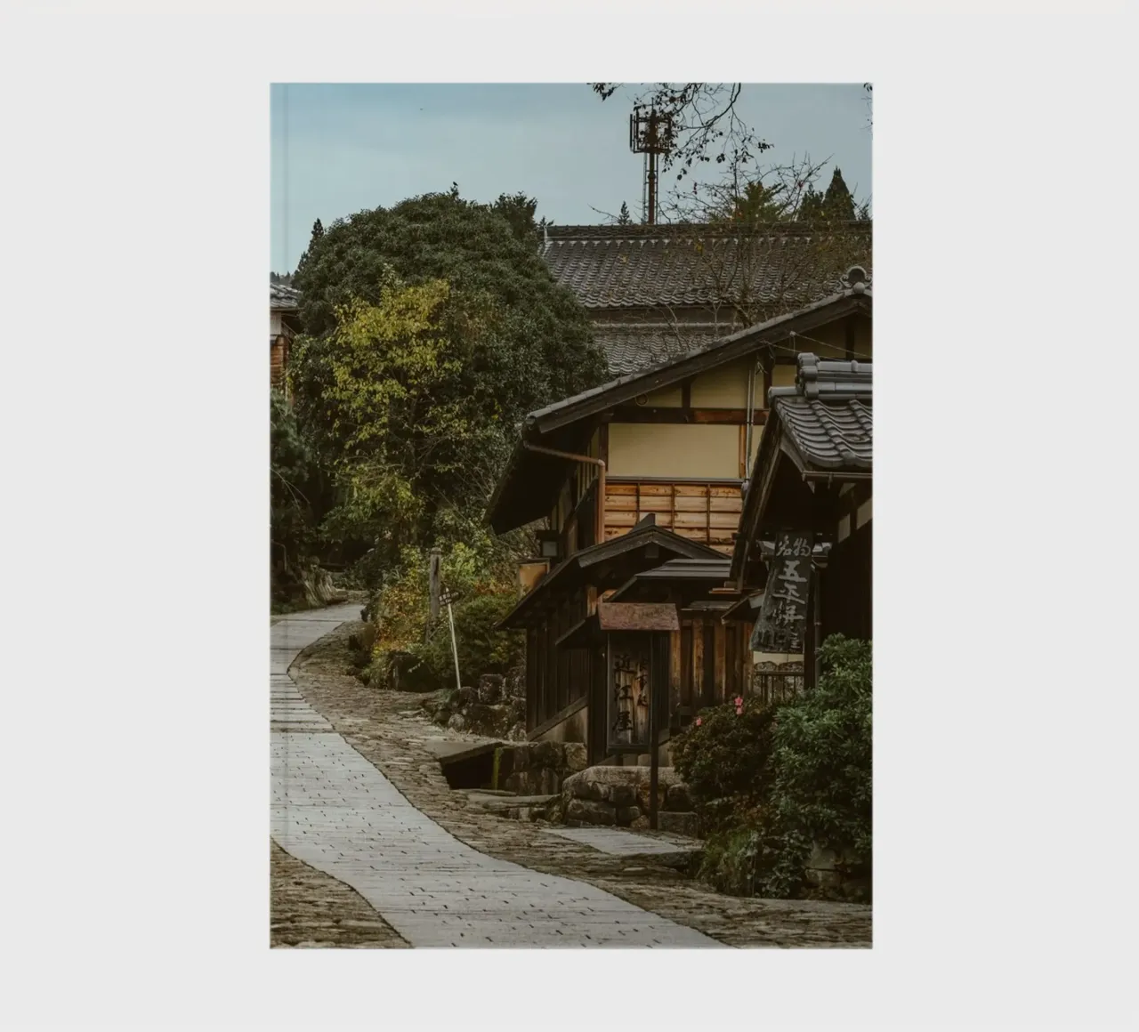 Magome Town in Japan notebook by Marcel Bisig