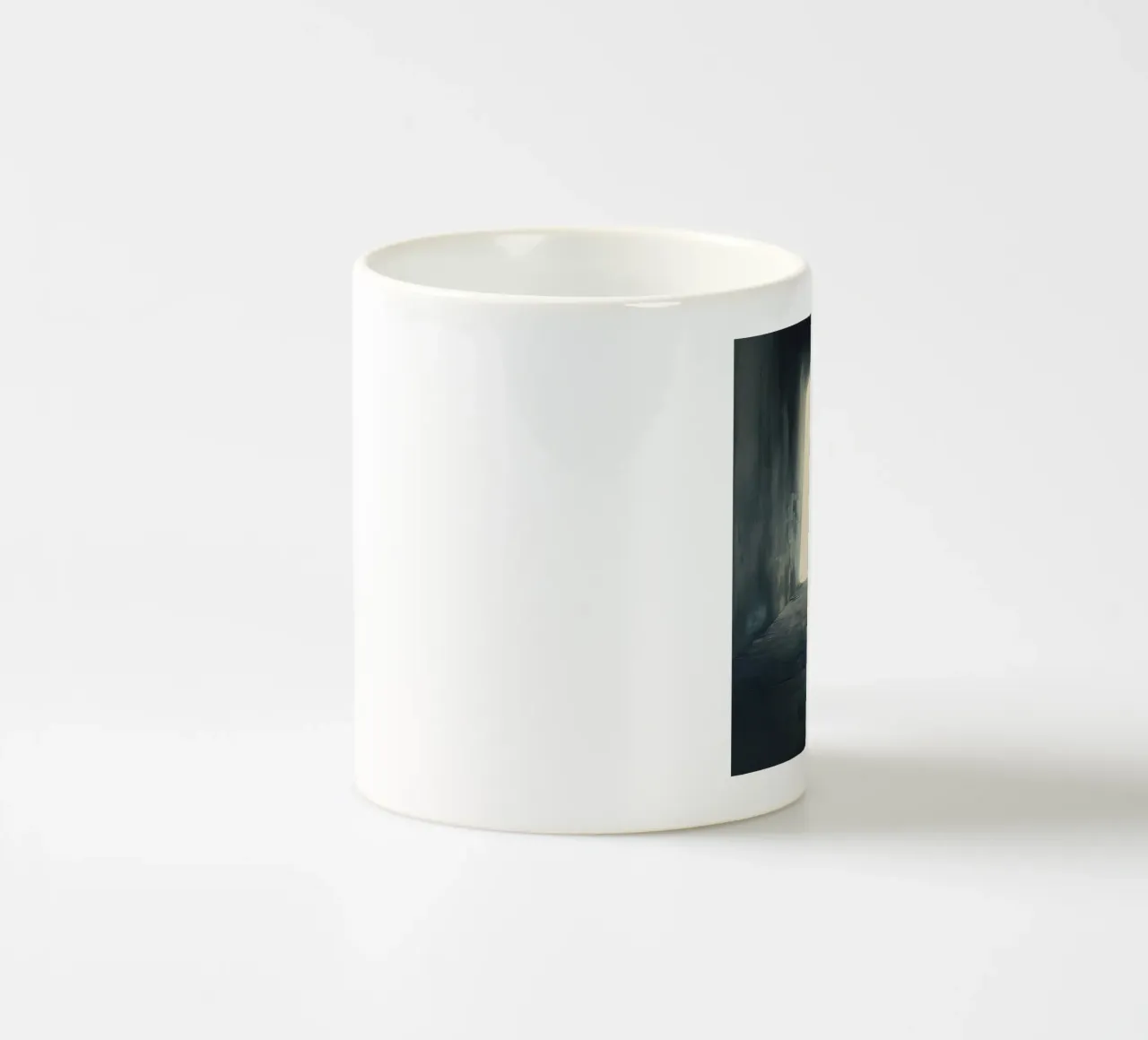 Mysterious Asylum girl tazza in ceramica da Synthaira
