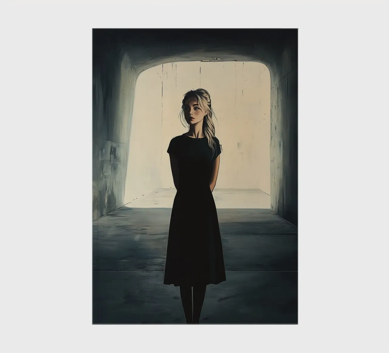 Mysterious Asylum girl carnet de notes de Synthaira
