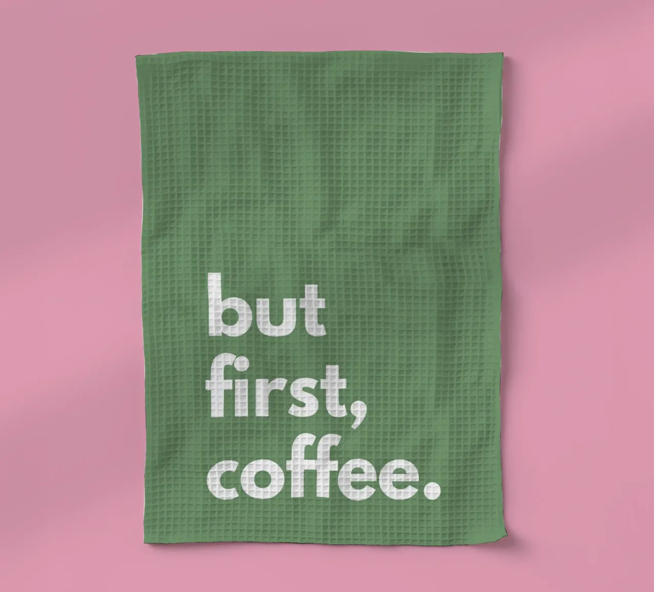 but first, coffee. canovaccio da cucina da NORDLICHT DESIGNS
