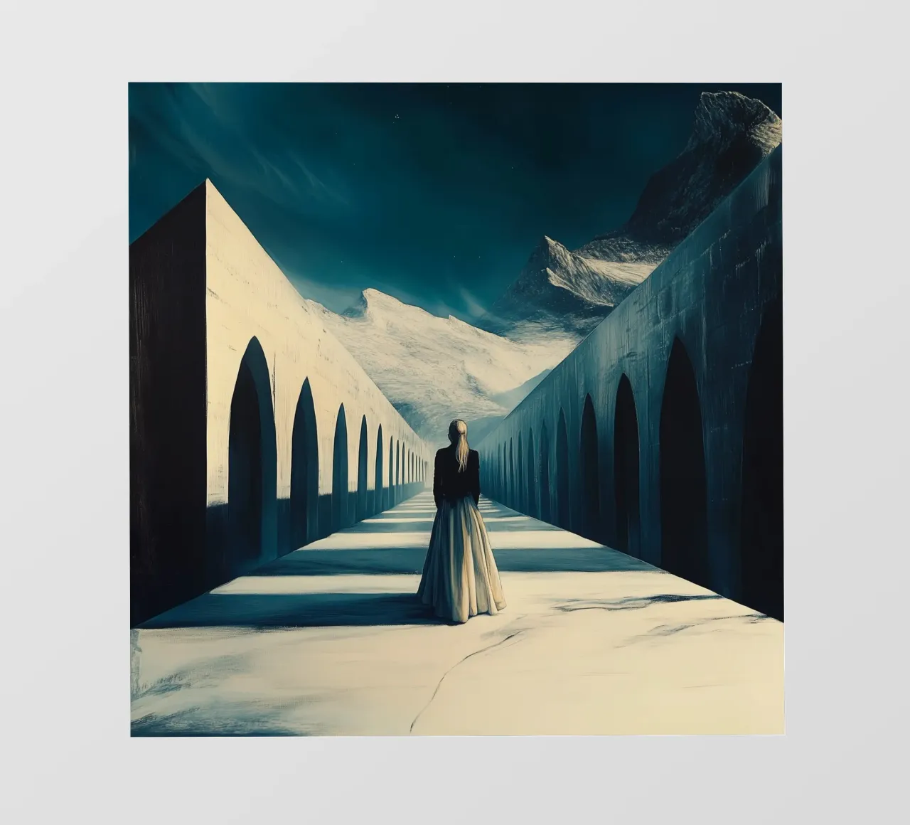 Perspective fotobehang van Synthaira