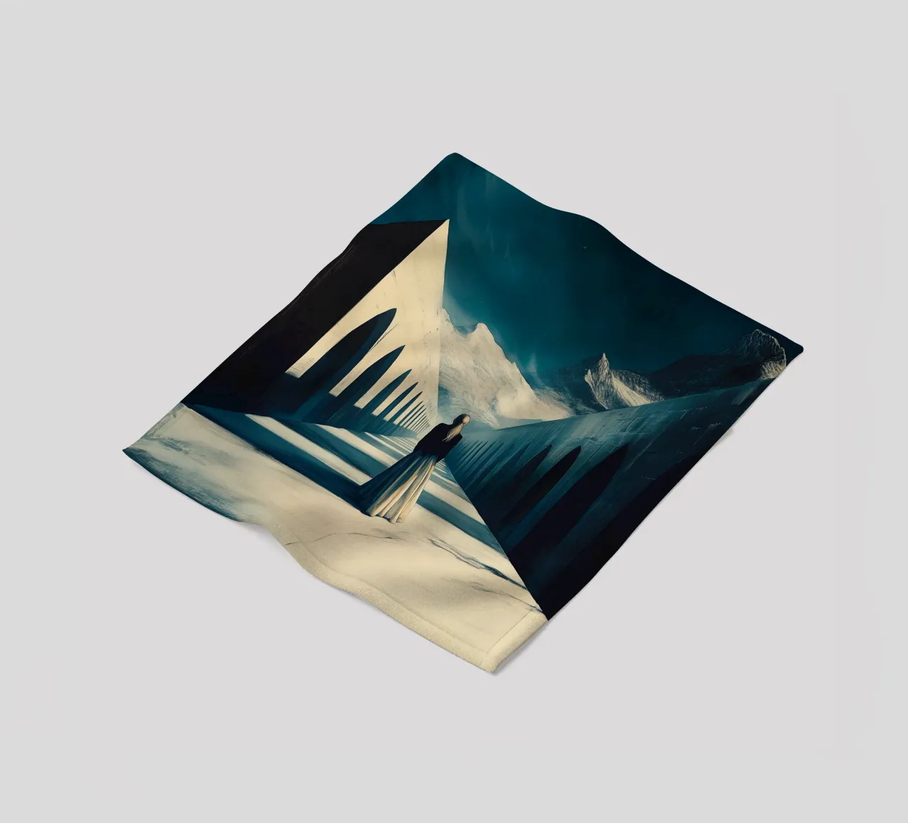 Perspective Fleecedecke von Synthaira