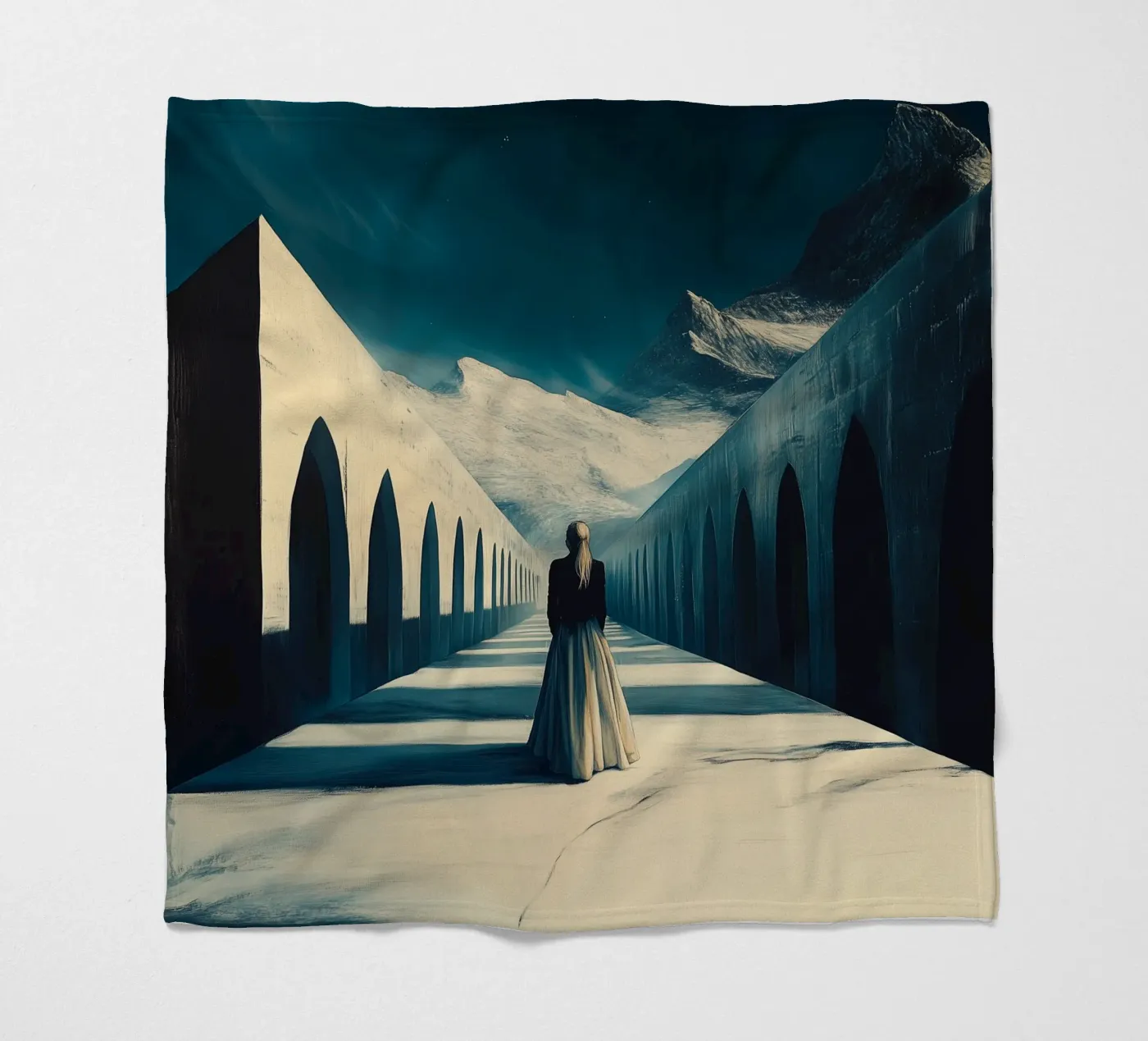 Perspective Fleecedecke von Synthaira