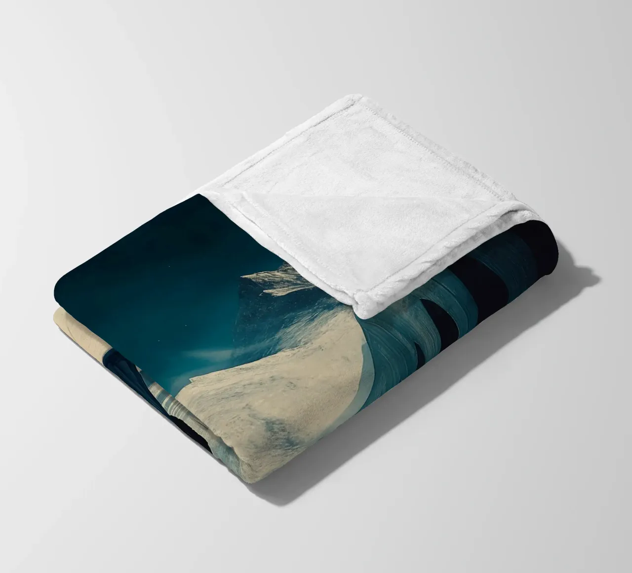 Perspective fleece blanket by Synthaira